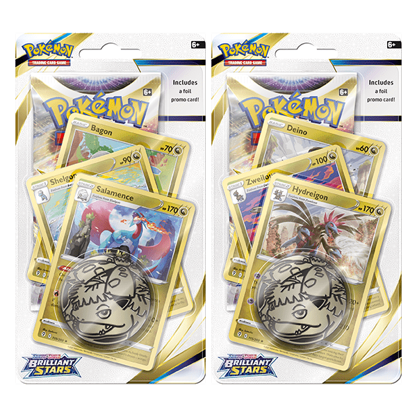 Pokemon Brilliant Stars Premium Booster Pack Blister