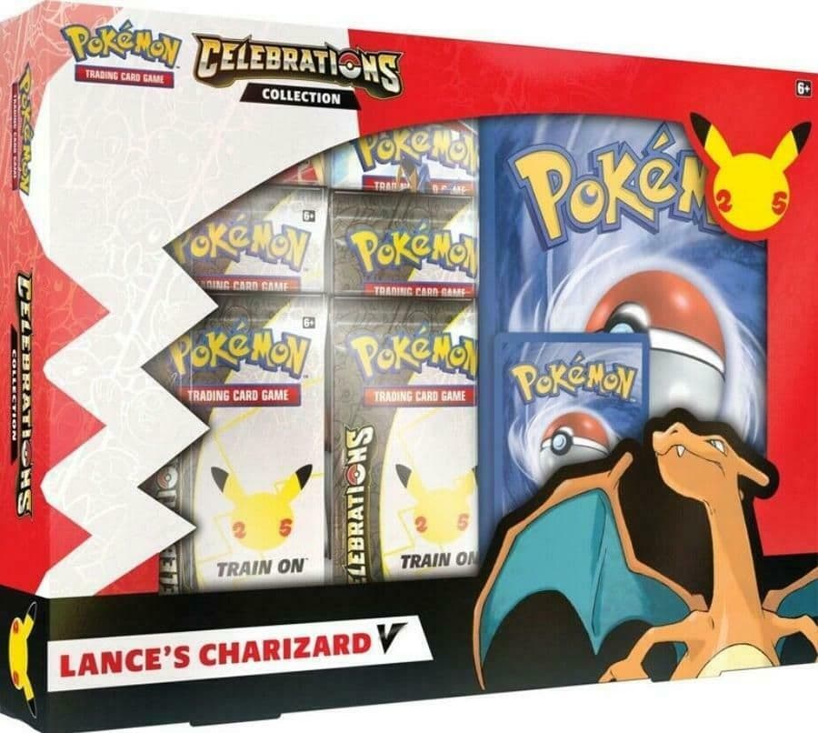 Pokemon Celebrations Lance's Charizard V Box