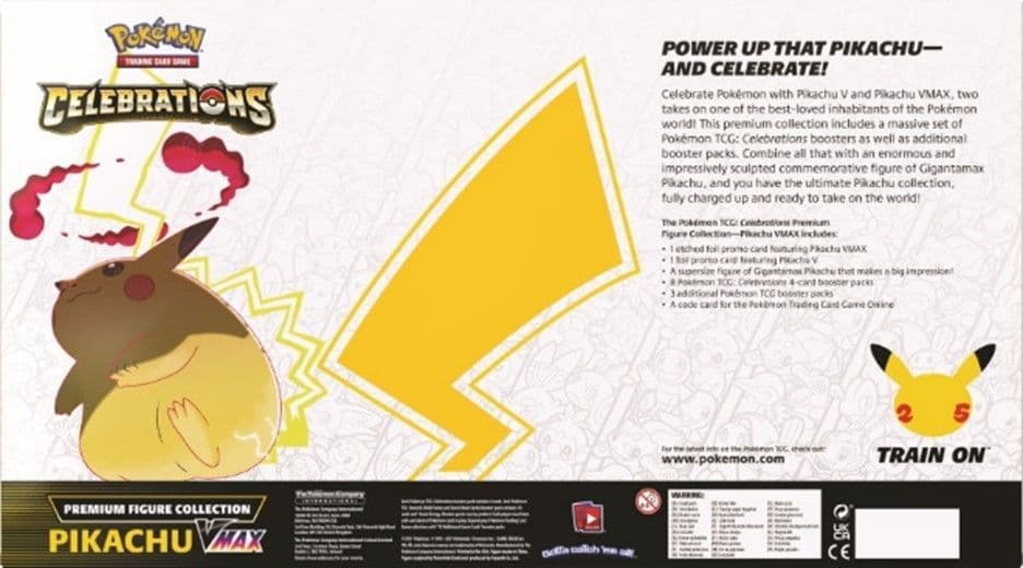 Pokemon Celebrations Premium Figure Collection - Pikachu VMAX
