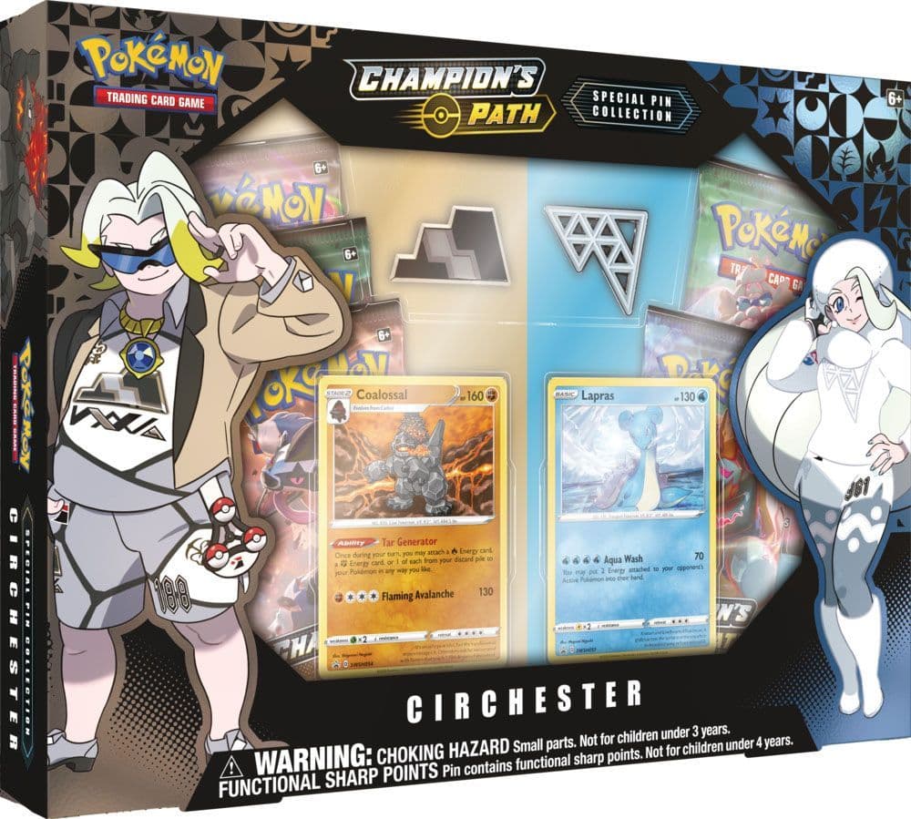 Pokemon Champion's Path Special Pin Collection - Circhester Gym