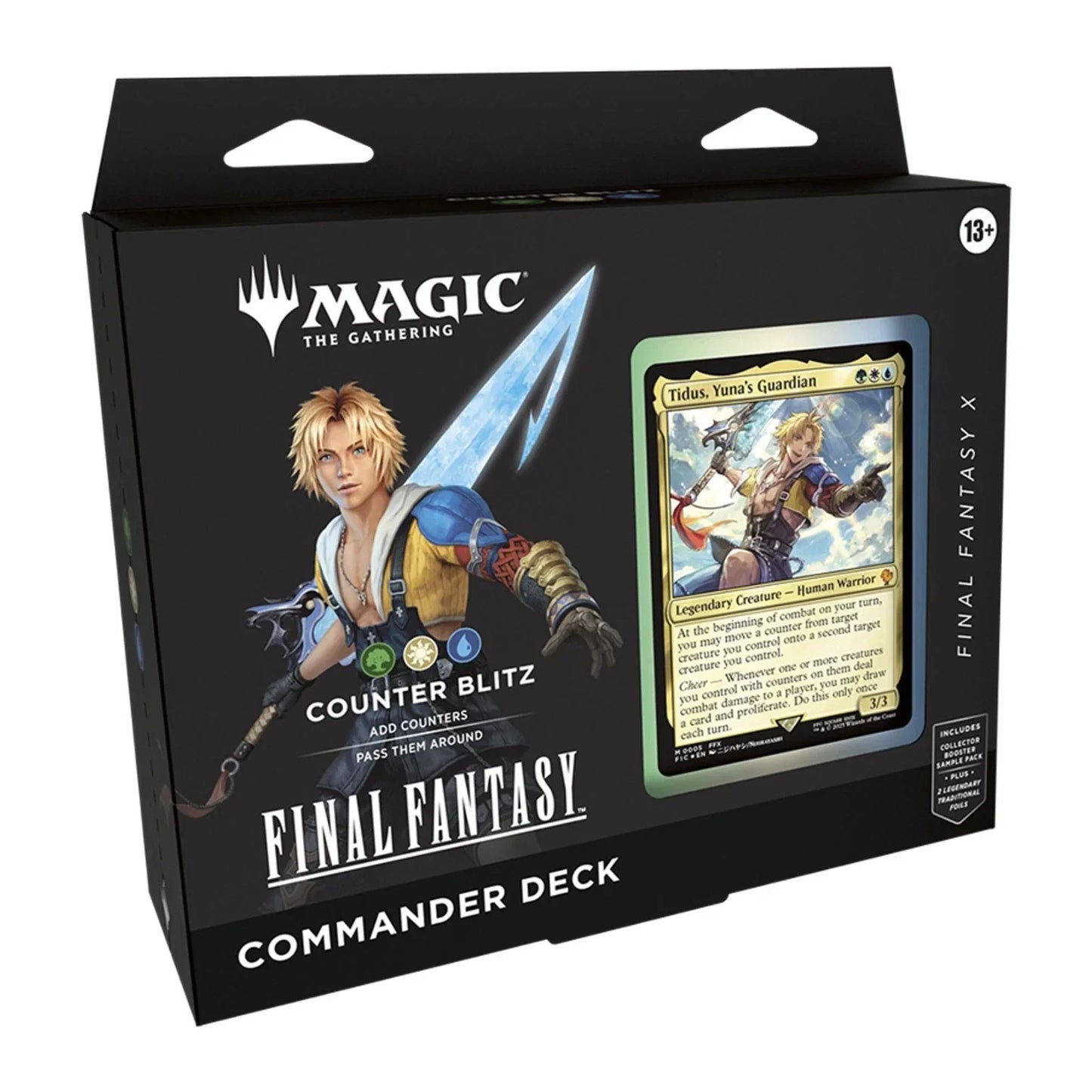 Magic: The Gathering Final Fantasy Counter Blitz Commander Deck Tidus