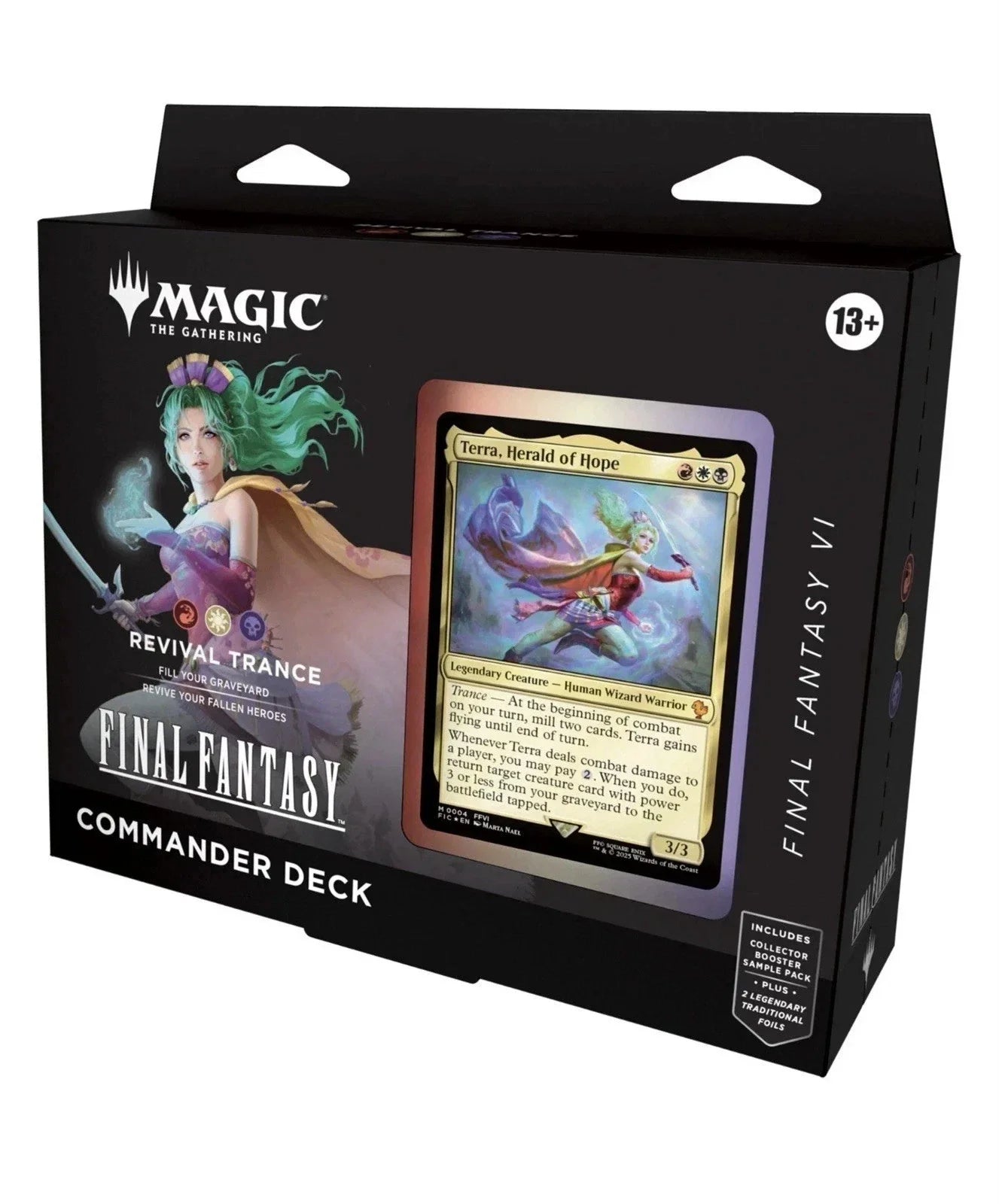 Magic: The Gathering Final Fantasy Revival Trance Commander Deck Terra