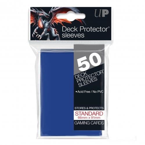 Ultra PRO Blue Standard Deck Protector Sleeves (50)