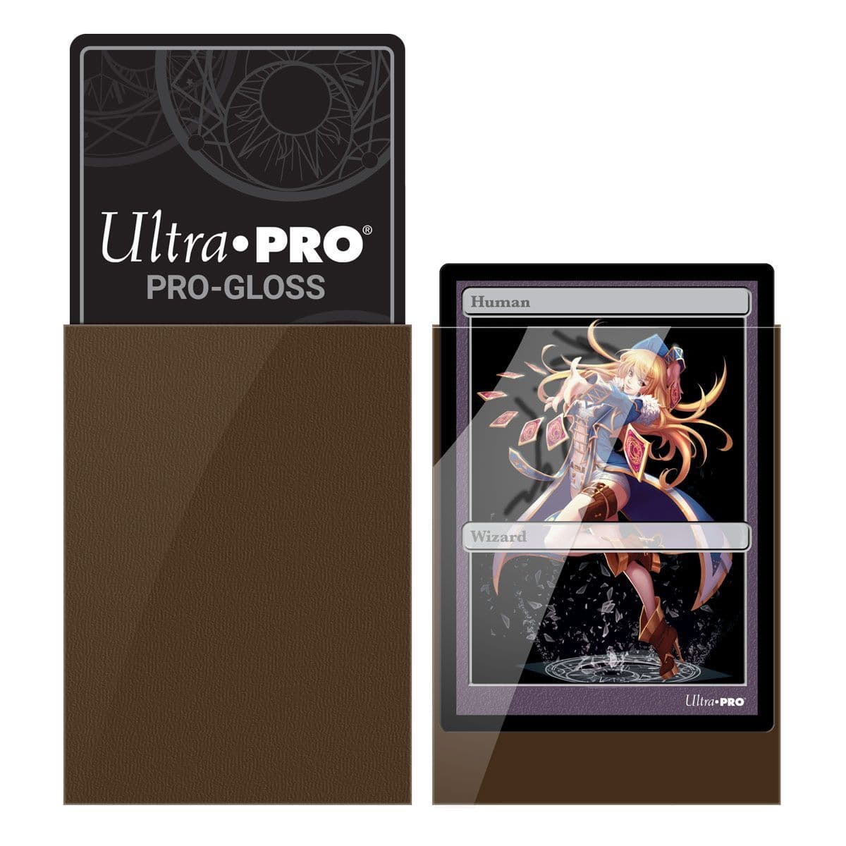 Ultra PRO Gloss Brown Small Deck Protector Sleeves (60)