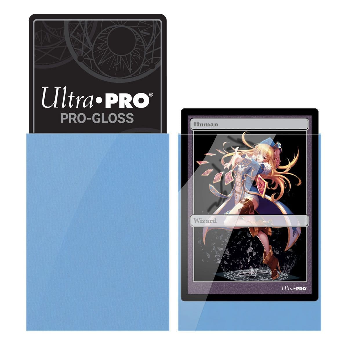 Ultra PRO Gloss Light Blue Small Deck Protector Sleeves (60)