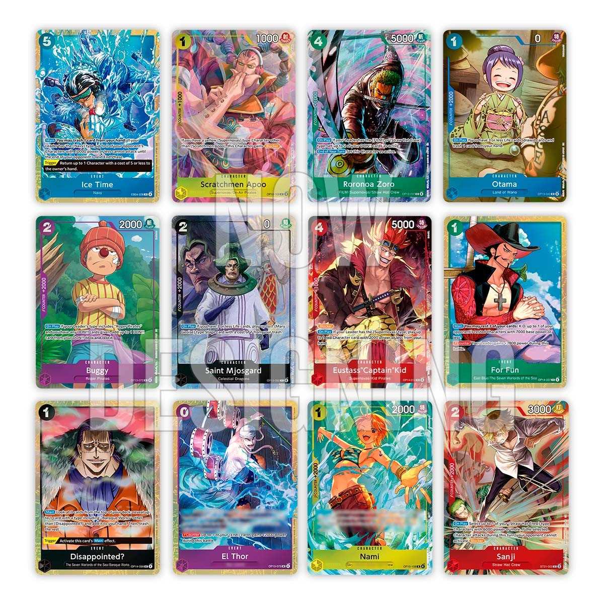 One Piece Card Game Premium Card Collection Best Selection Vol.6 contents