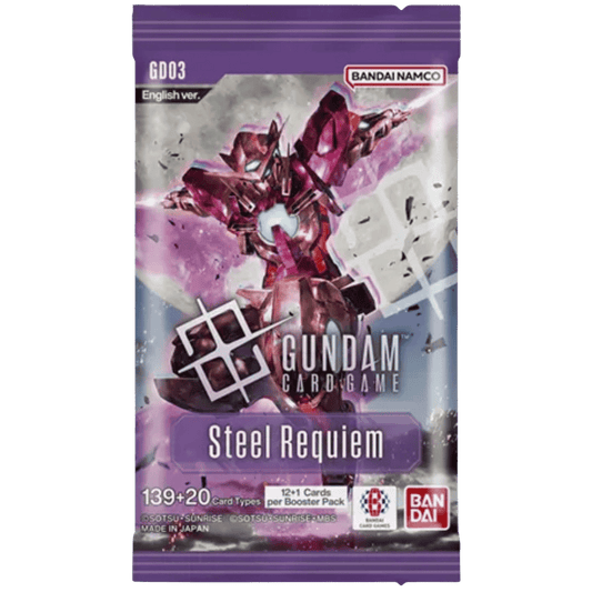 Gundam Card Game GD03 Steel Requiem Booster Pack