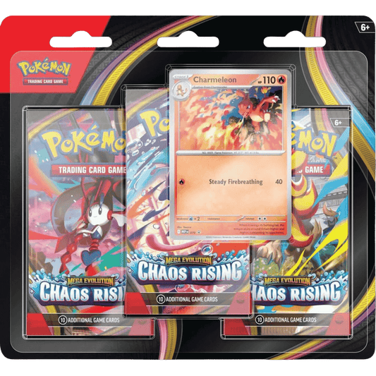 Pokémon TCG Chaos Rising 3-Pack Blister