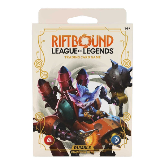 Riftbound: League of Legends Trading Card Game - Spiritforged Champion Deck (Rumble)