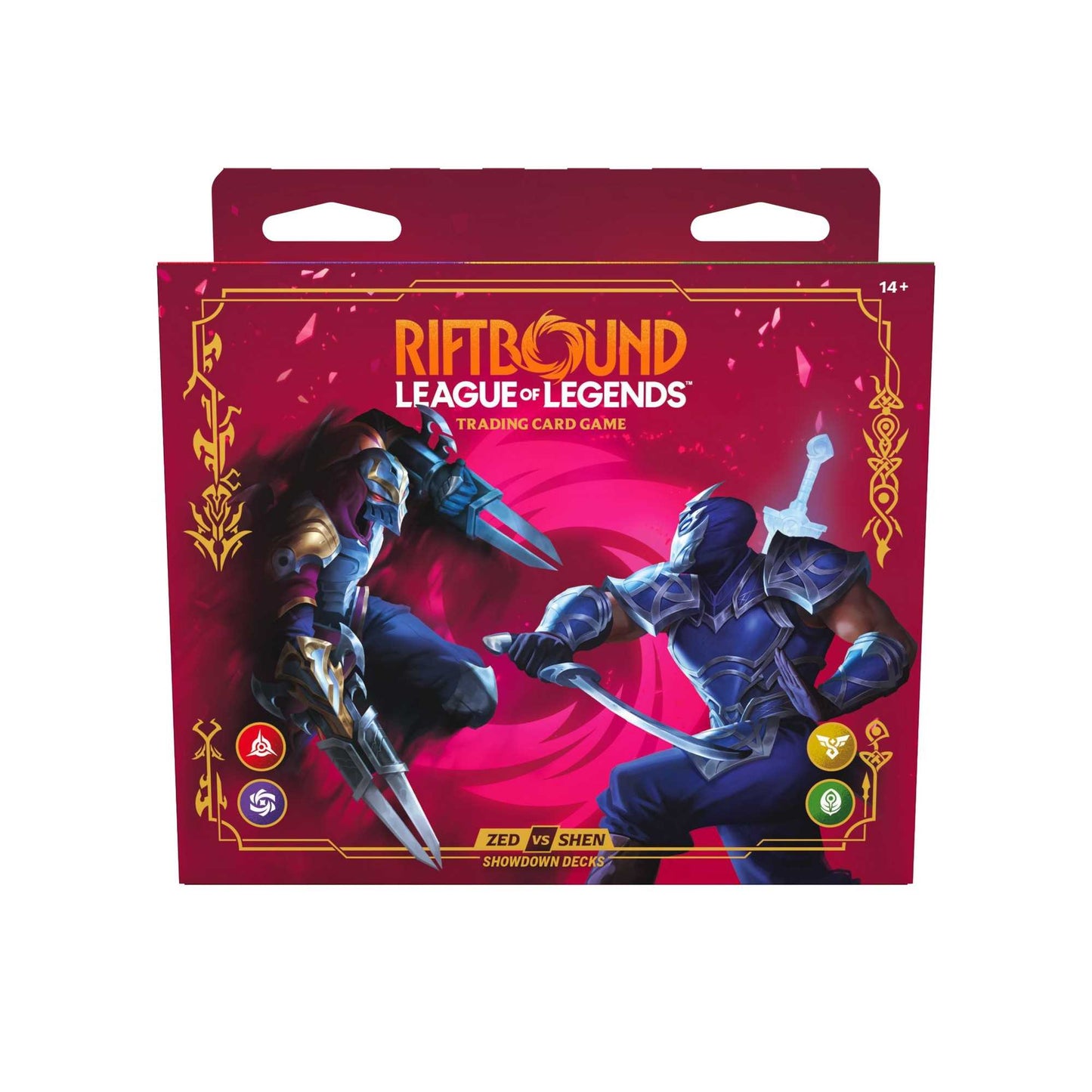 Riftbound League of Legends TCG Vendetta Showdown Deck Zed vs Shen