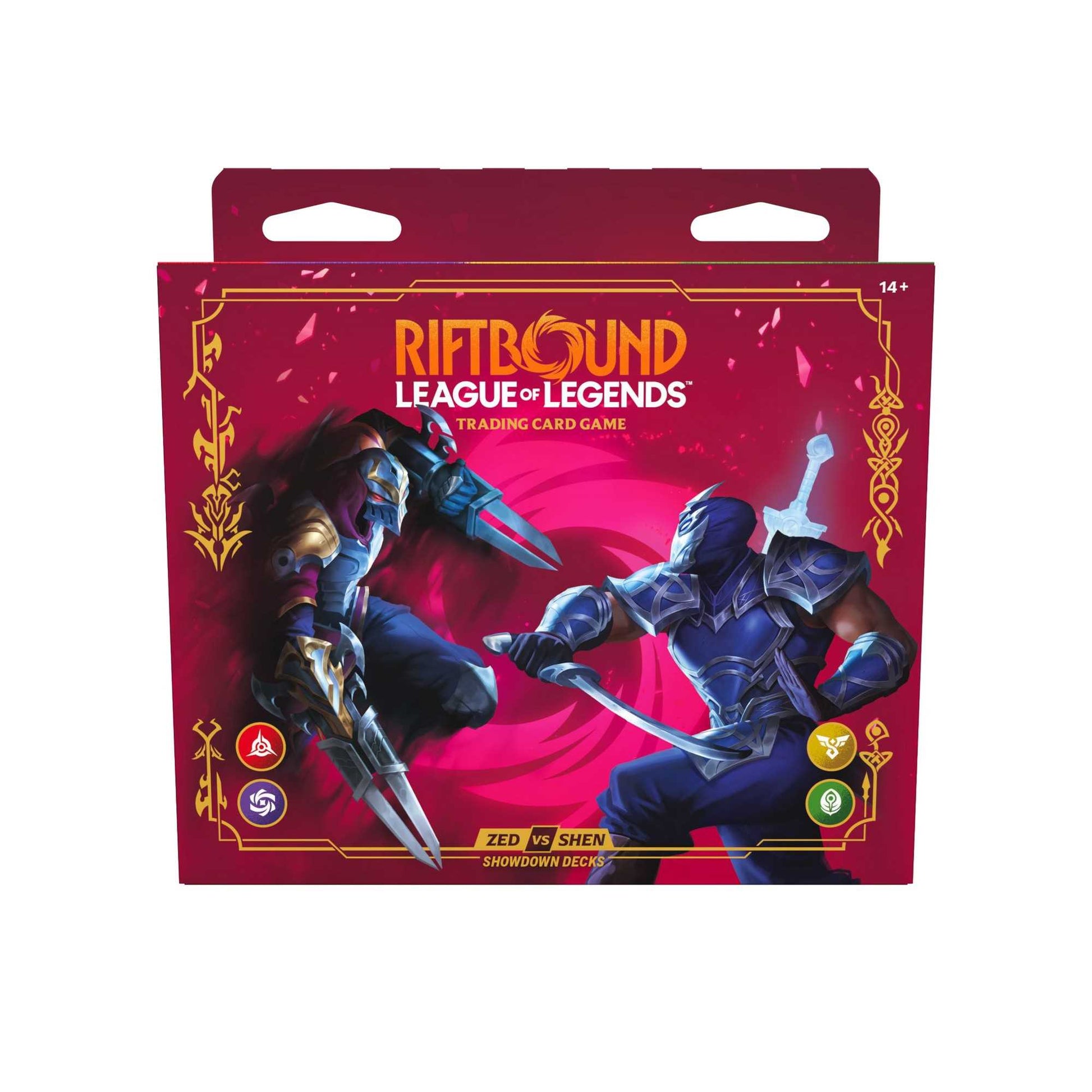 Riftbound League of Legends TCG Vendetta Showdown Deck Zed vs Shen