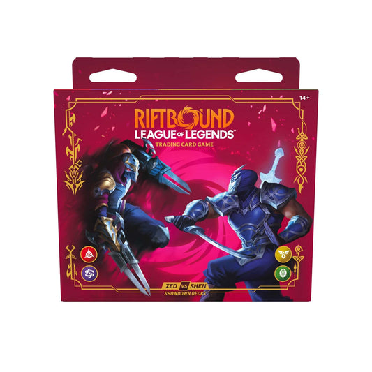 Riftbound League of Legends TCG Vendetta Showdown Deck Zed vs Shen