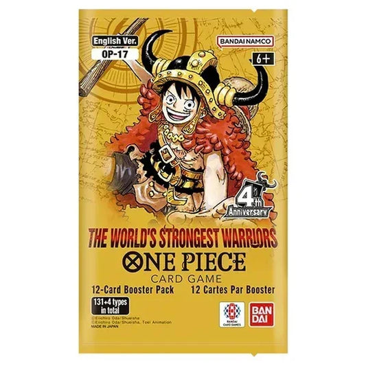 One Piece Card Game The World's Strongest Warriors OP-17 Booster Pack