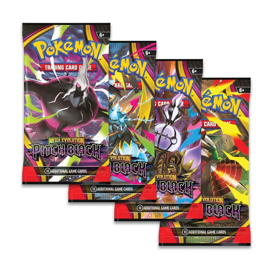 Pokémon TCG: Pitch Black Booster Packs (x4)