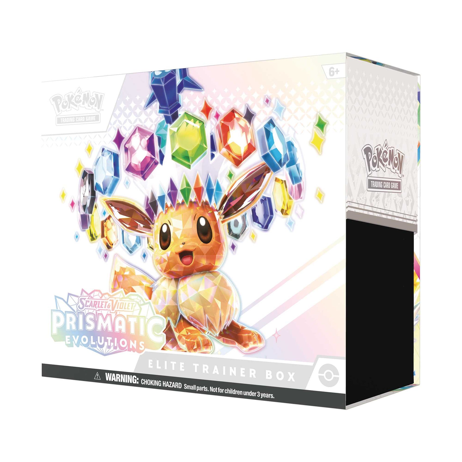 Prismatic Evolutions Elite Trainer Box contents