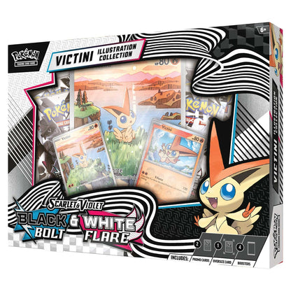 Pokémon TCG: Black Bolt & White Flare Unova Victini Illustration Collection