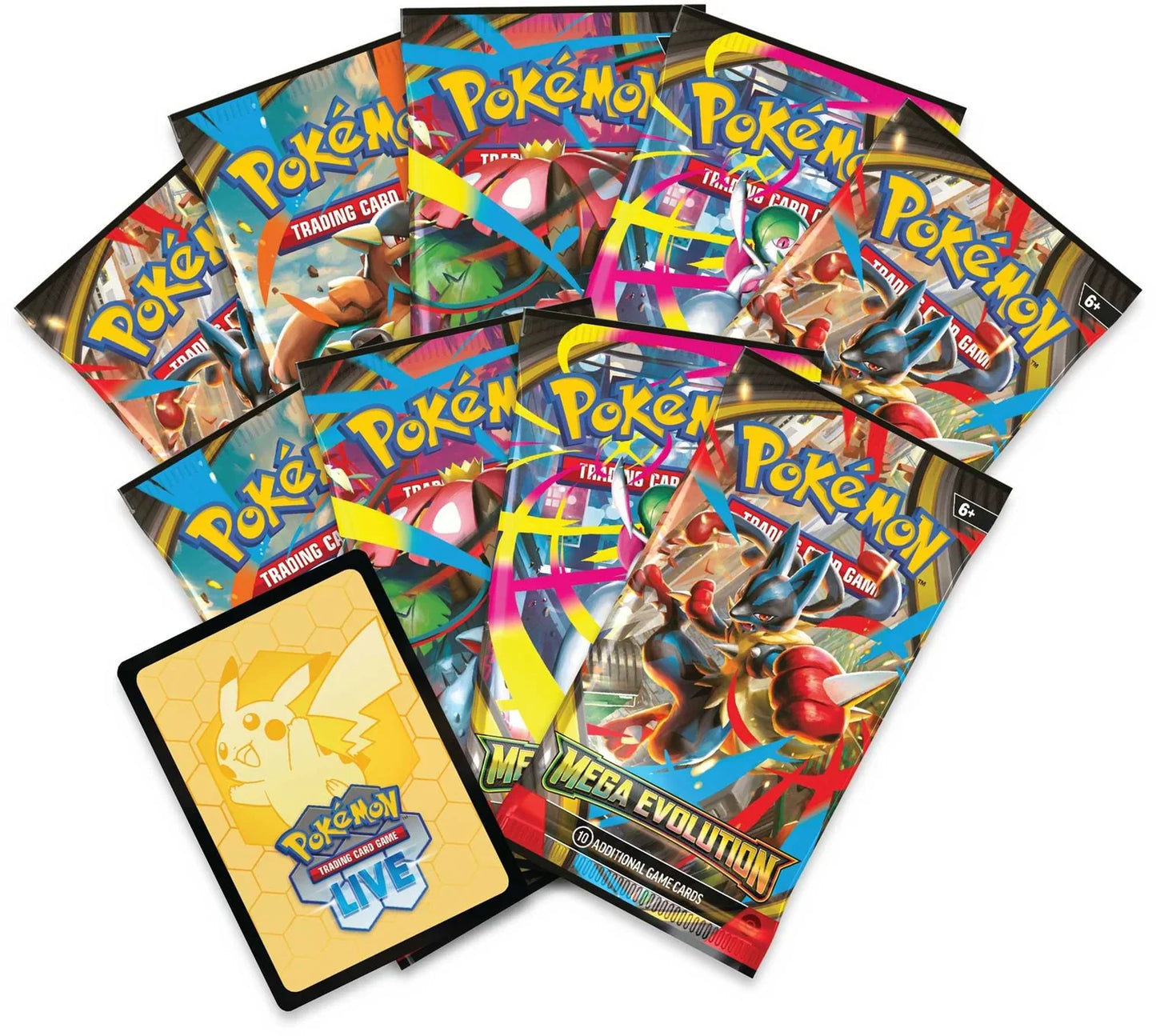 Pokémon TCG: Mega Evolution Elite Trainer Box (ETB) - Lucario