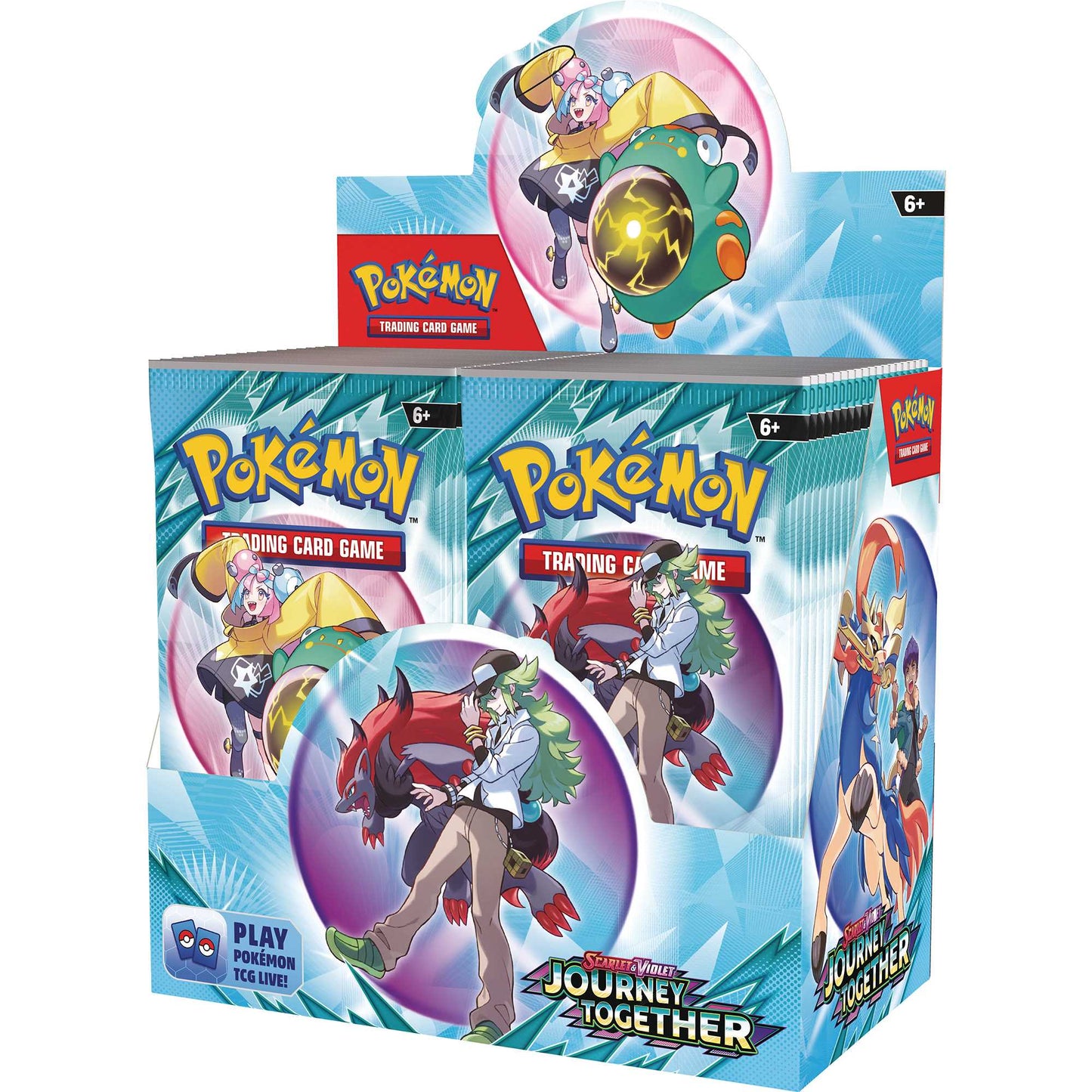Journey Together booster box with packs