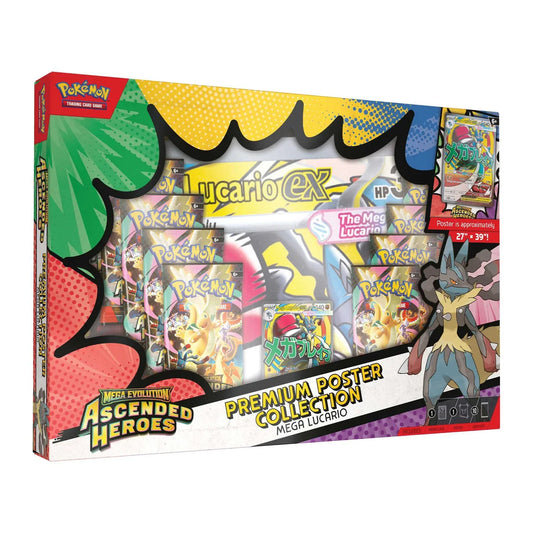 Pokémon TCG: Ascended Heroes Poster Collection - Lucario