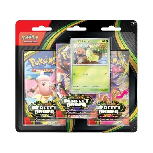 Pokémon TCG Perfect Order 3-Pack Blister