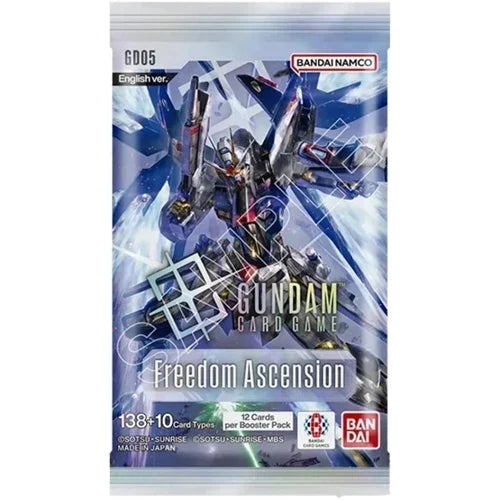 Gundam Card Game: Freedom Ascension Booster Pack (GD05)