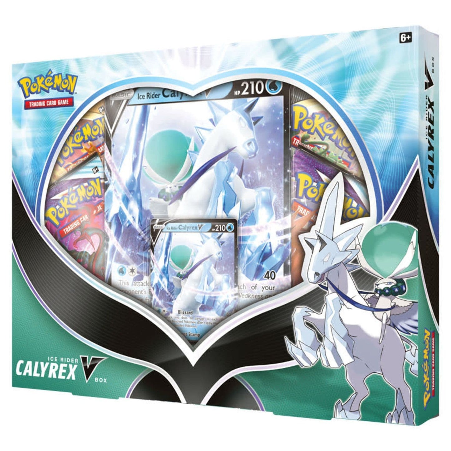Pokemon Ice / Shadow Rider Calyrex V Box