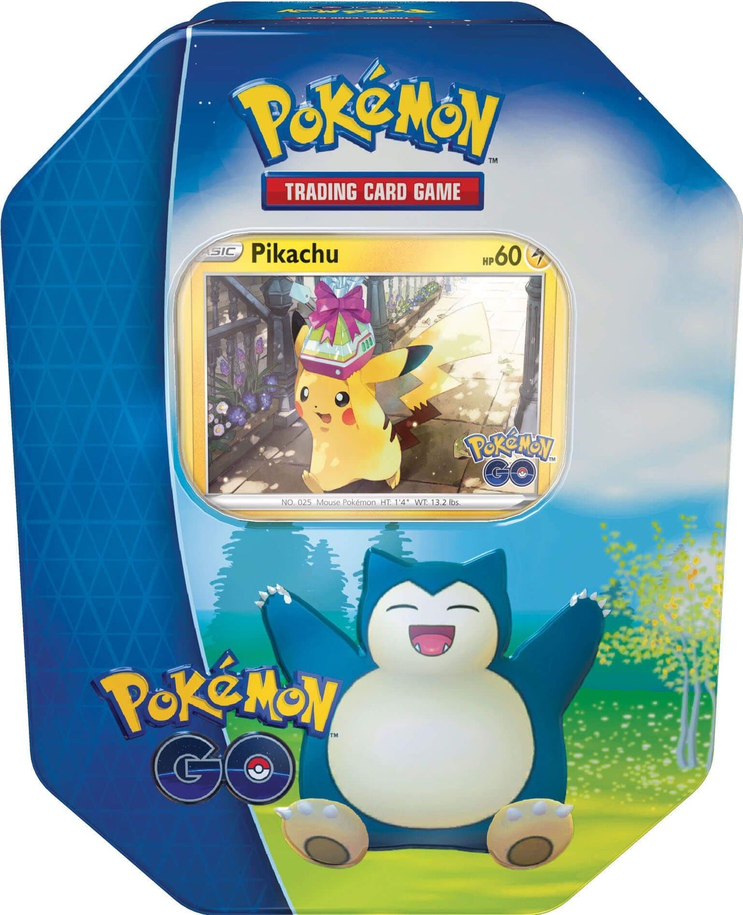 Pokemon GO Tin - Blissey, Pikachu, Snorlax
