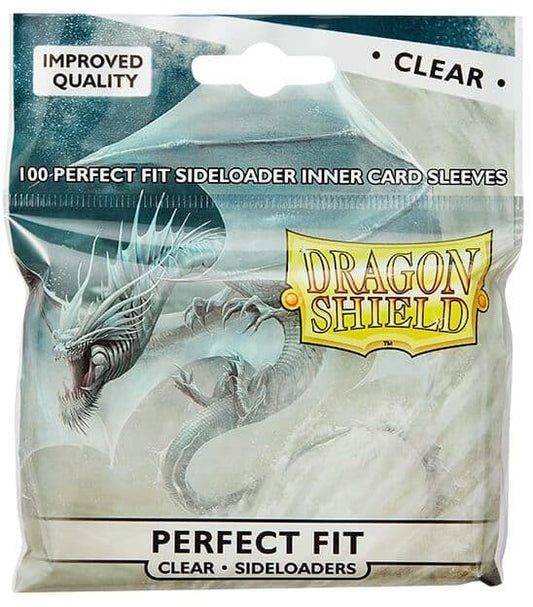 Dragon Shield Perfect Fit Sideloader Sleeves Standard Size - Clear (100)
