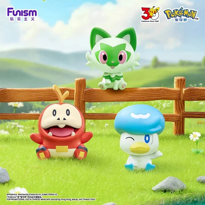 Pokémon × Funism: Palmsize Wonders First Partner Collection Blind Box (30th Anniversary)