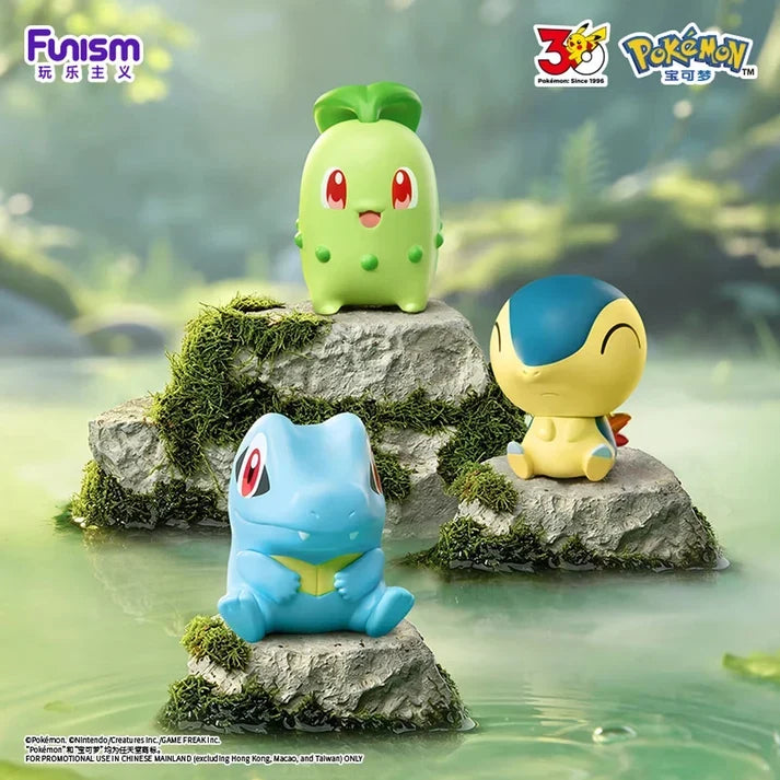 Pokémon × Funism: Palmsize Wonders First Partner Collection Blind Box (30th Anniversary)