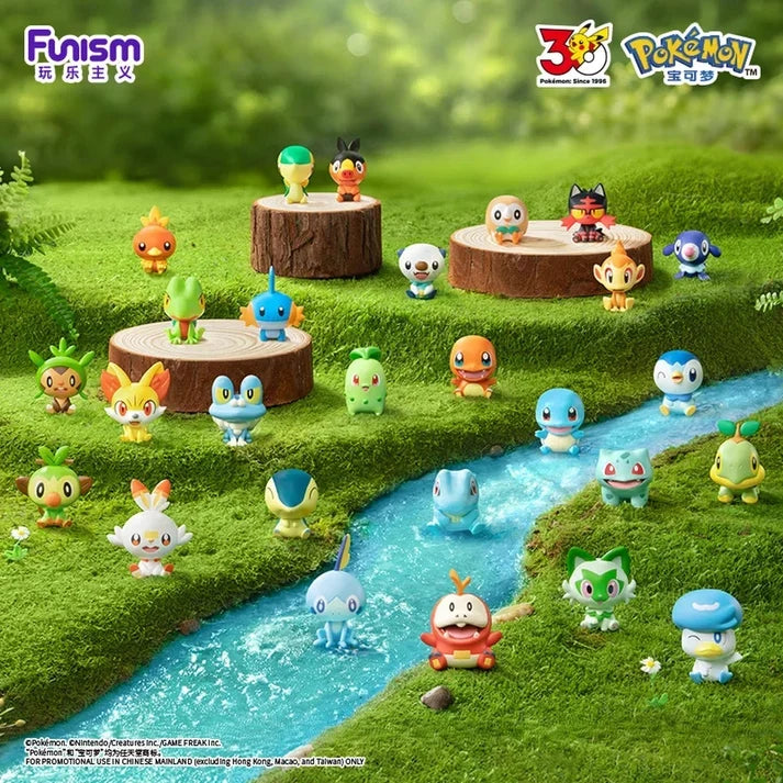 Pokémon × Funism: Palmsize Wonders First Partner Collection Blind Box (30th Anniversary)