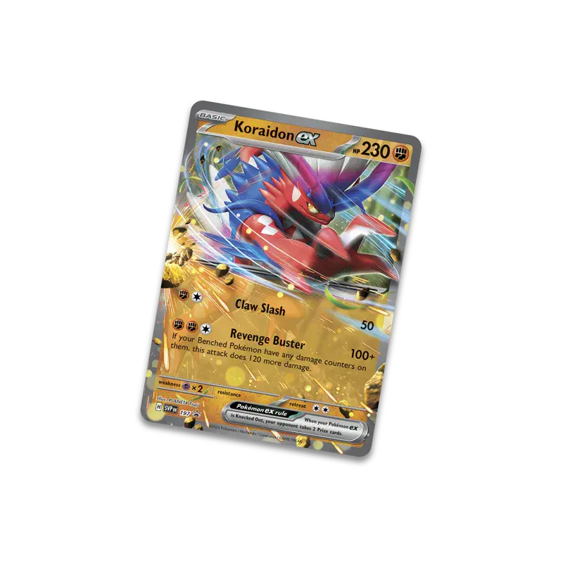 Pokémon TCG: Slashing Legends Tin (Koraidon ex)