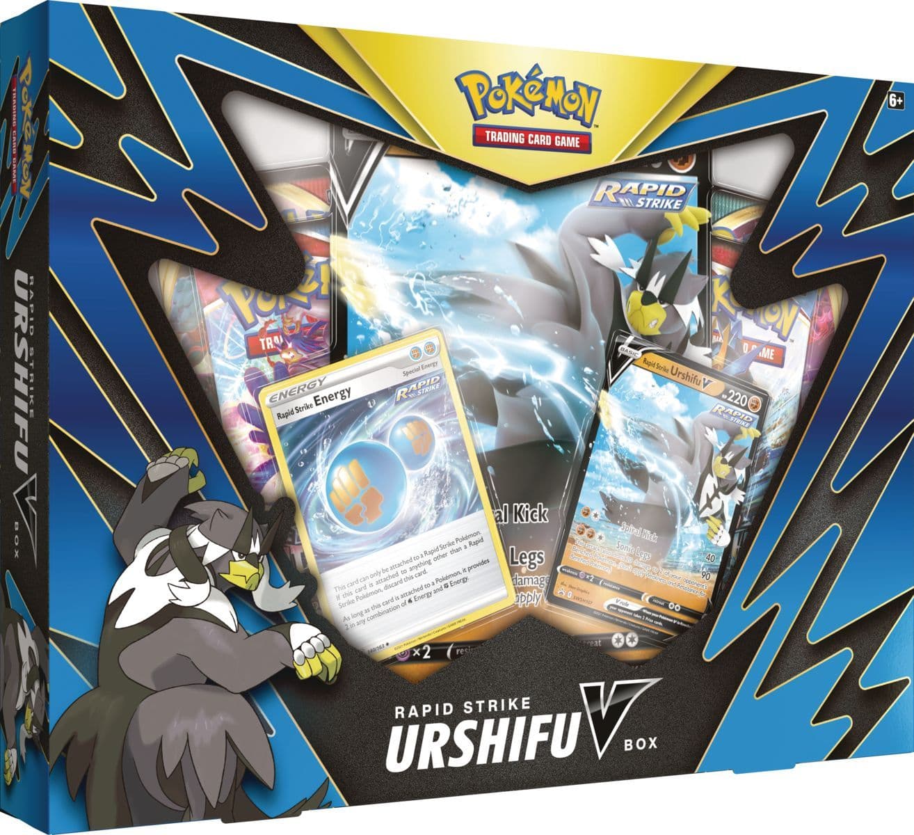 Pokemon Battle Styles Single/Rapid Strike Urshifu V Box
