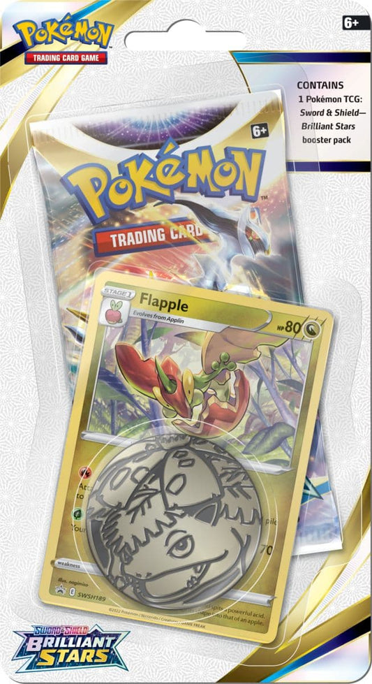Pokemon Brilliant Stars Booster Pack Blister (Flapple)