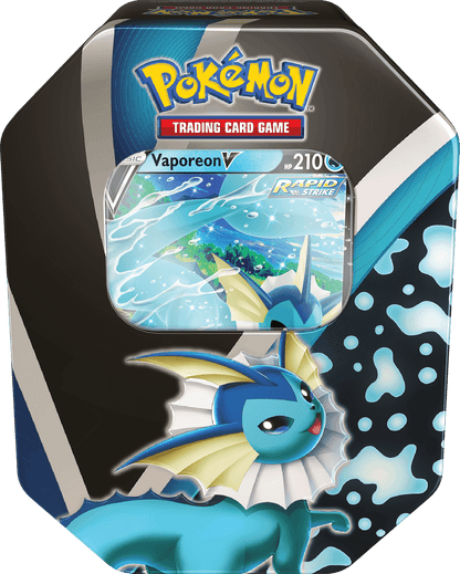 Pokemon Eevee Evolutions Tin - Flareon Jolteon Vaporeon