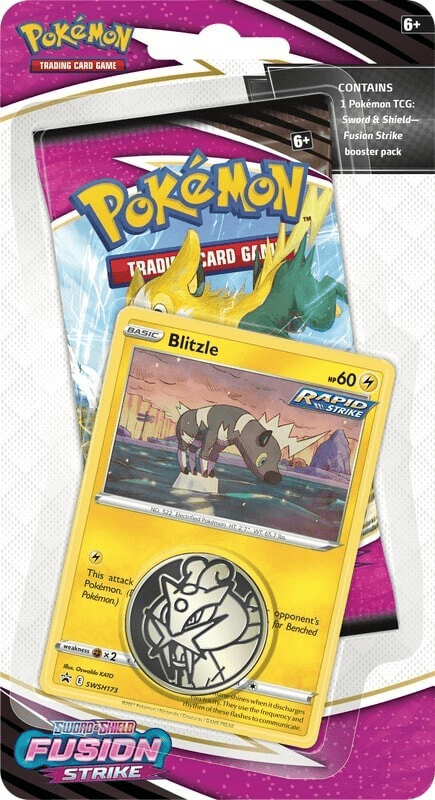 Pokemon Fusion Strike Booster Pack Blister (Blitzle)