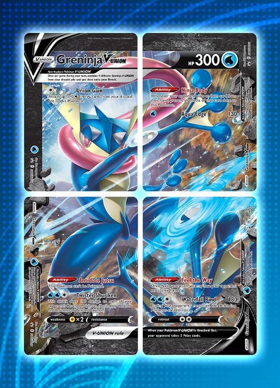 Pokemon Greninja V-UNION Special Collection