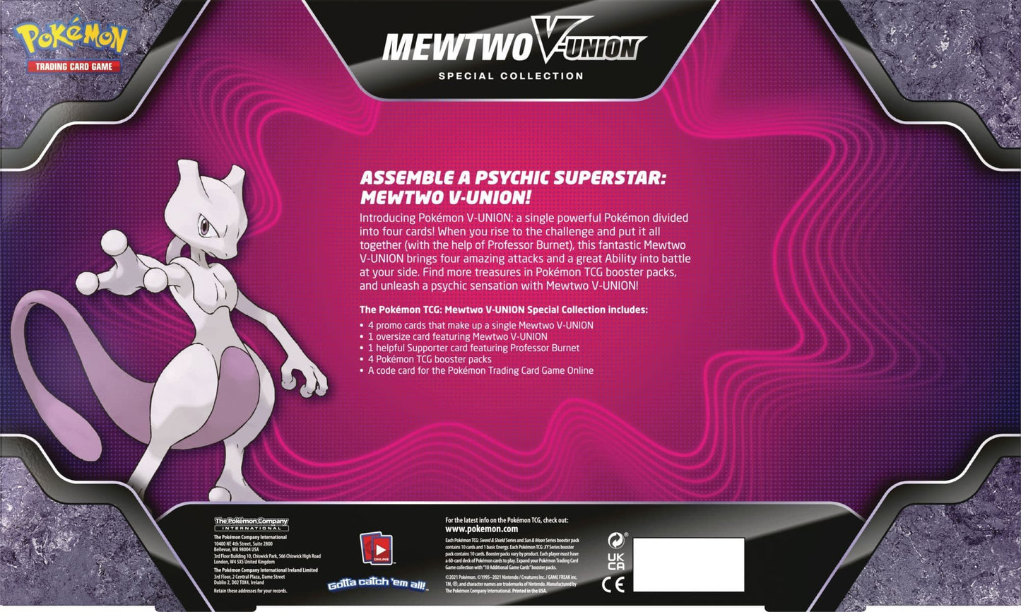 Pokemon Mewtwo V-UNION Special Collection