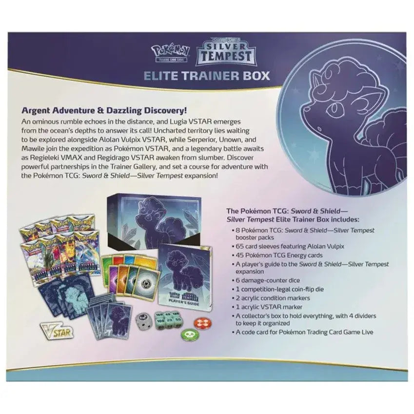 Pokemon Silver Tempest Elite Trainer Box  (ETB)