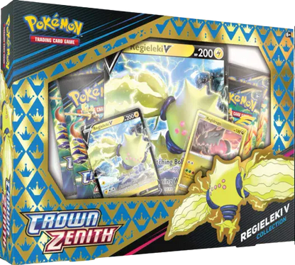 Pokemon TCG: Crown Zenith Regidrago / Regieleki V Collection Box