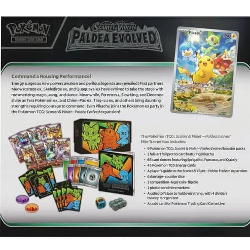 Pokemon TCG: Paldea Evolved Elite Trainer Box (ETB)