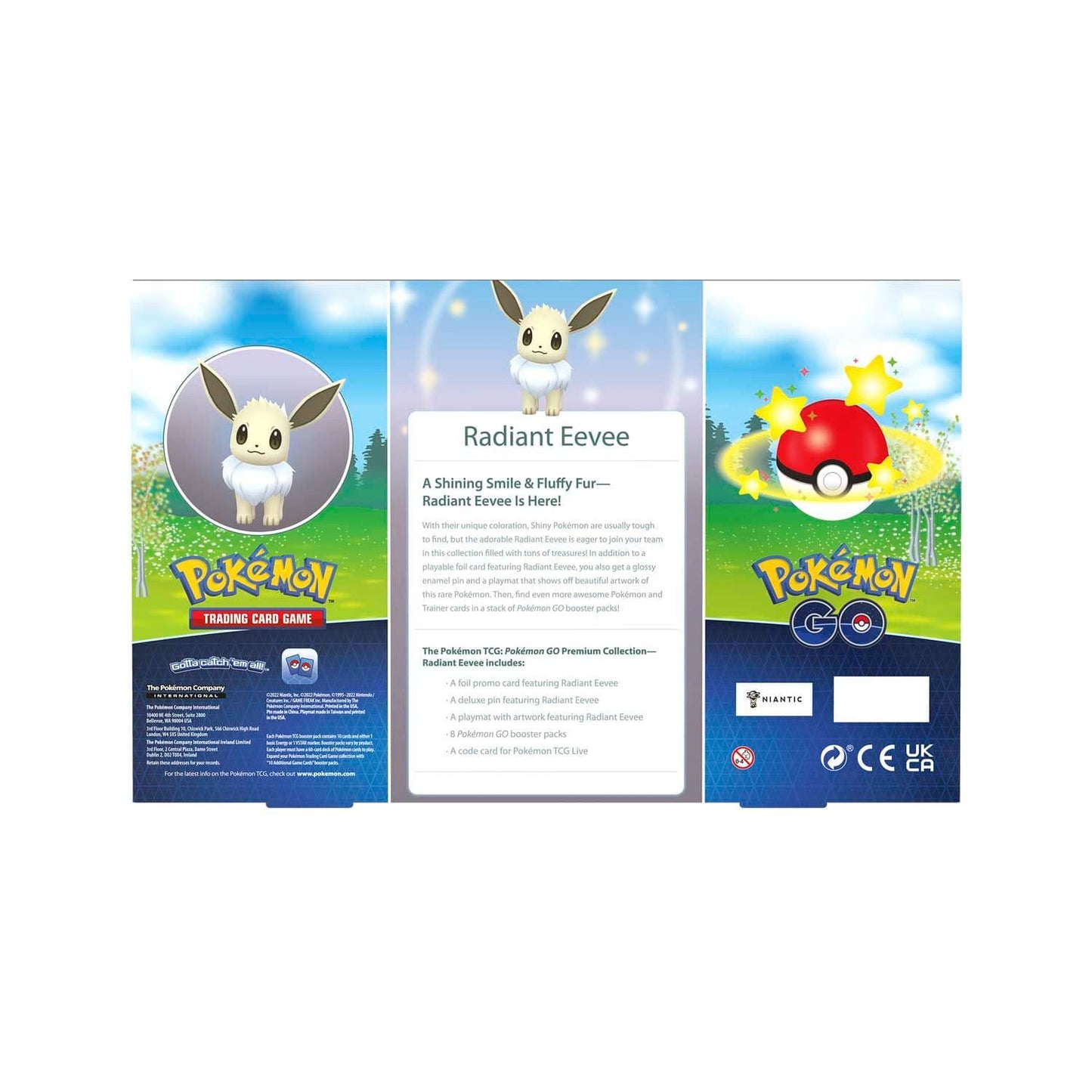 Pokemon TCG: Pokémon GO Premium Collection (Radiant Eevee)
