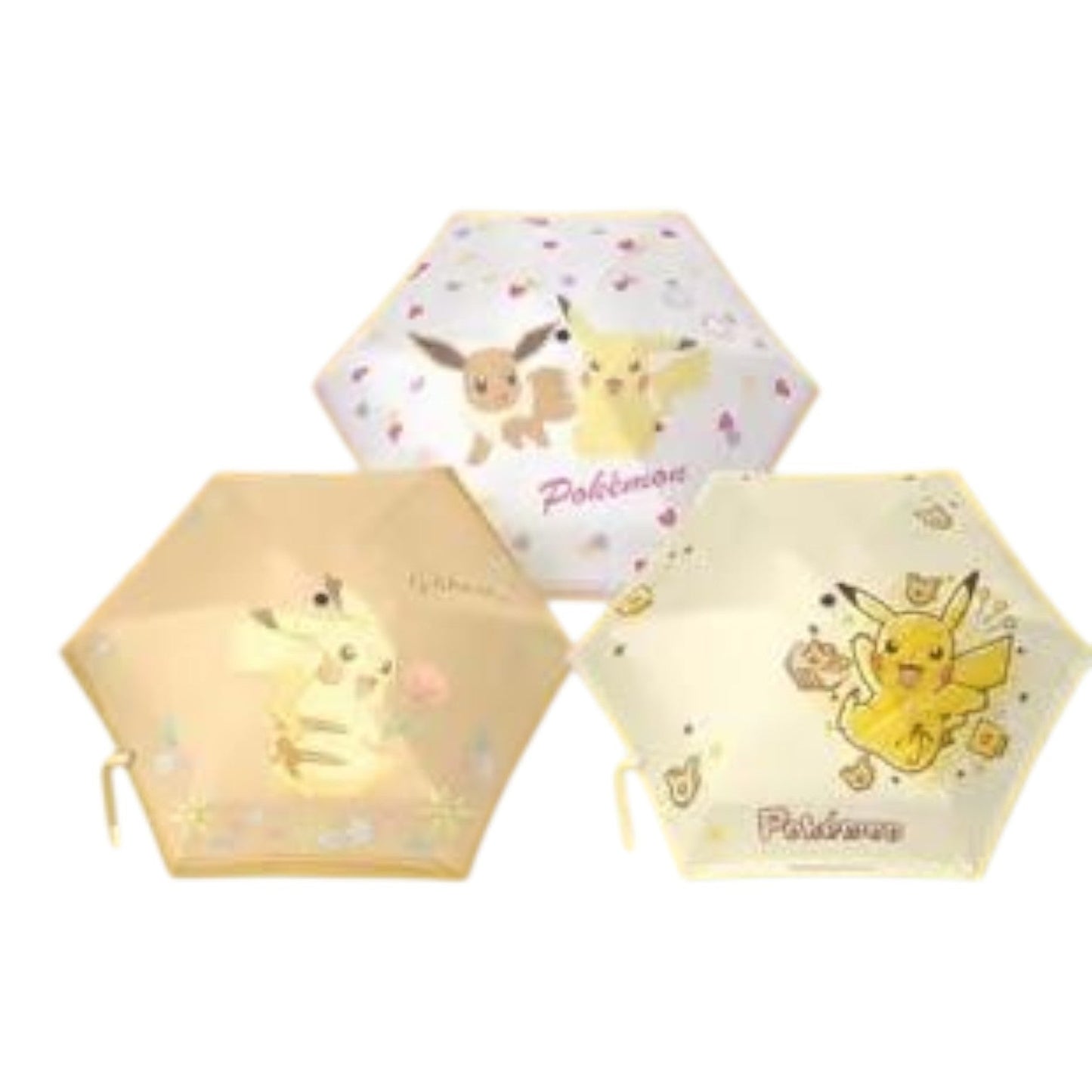 Pokémon Pikachu & Eevee Heart Umbrella