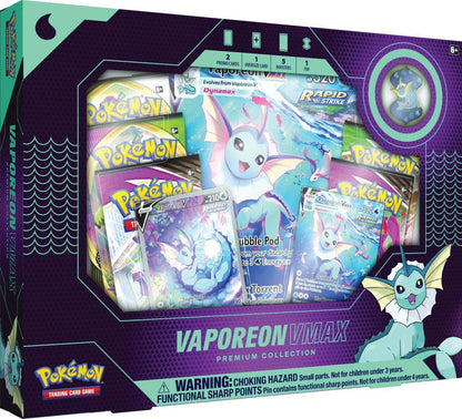 Pokemon Vaporeon VMAX Premium Collection Box