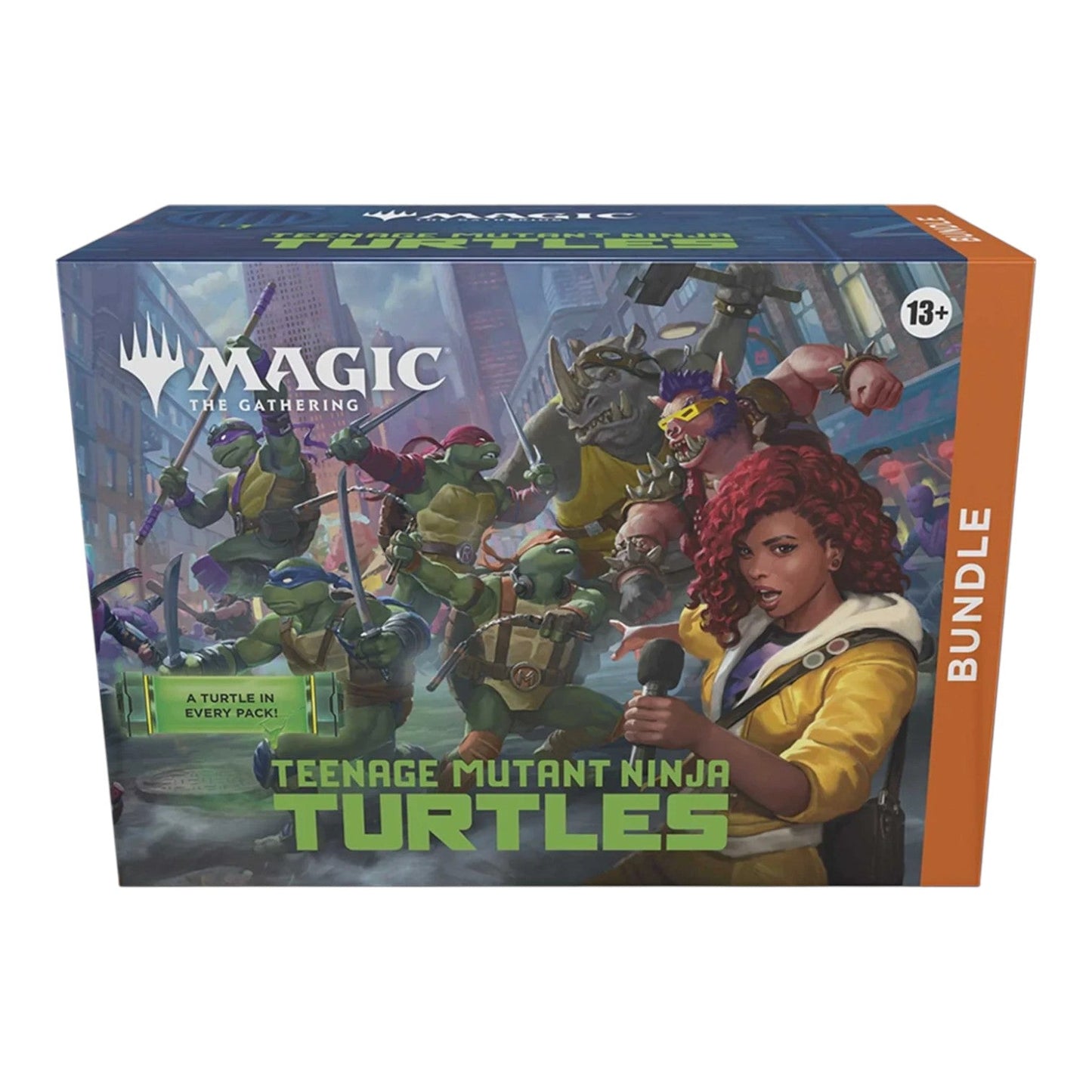 RichRevived Magic: The Gathering Teenage Mutant Ninja Turtles bundle box featuring vibrant character artwork.