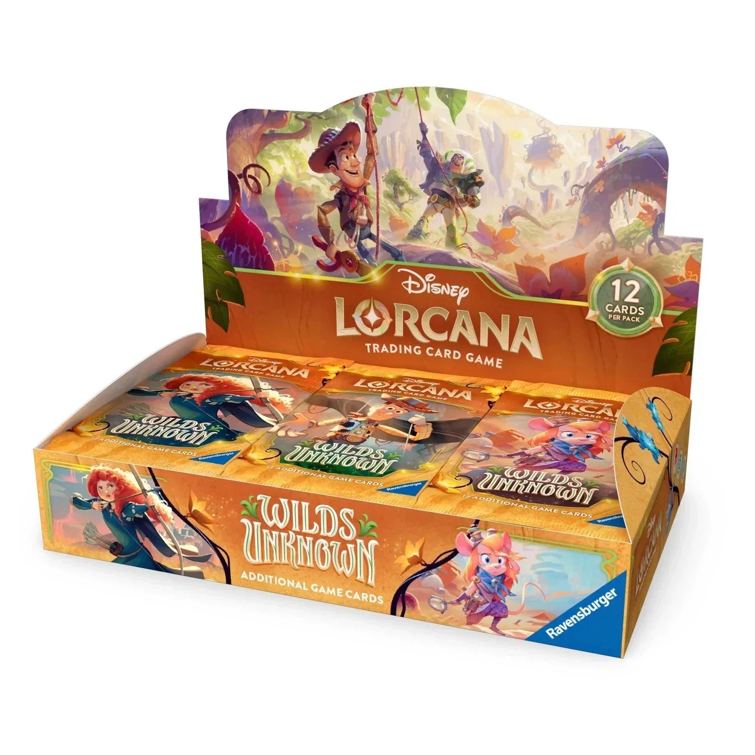 Disney Lorcana Trading Card Game Wilds Unknown Booster Box