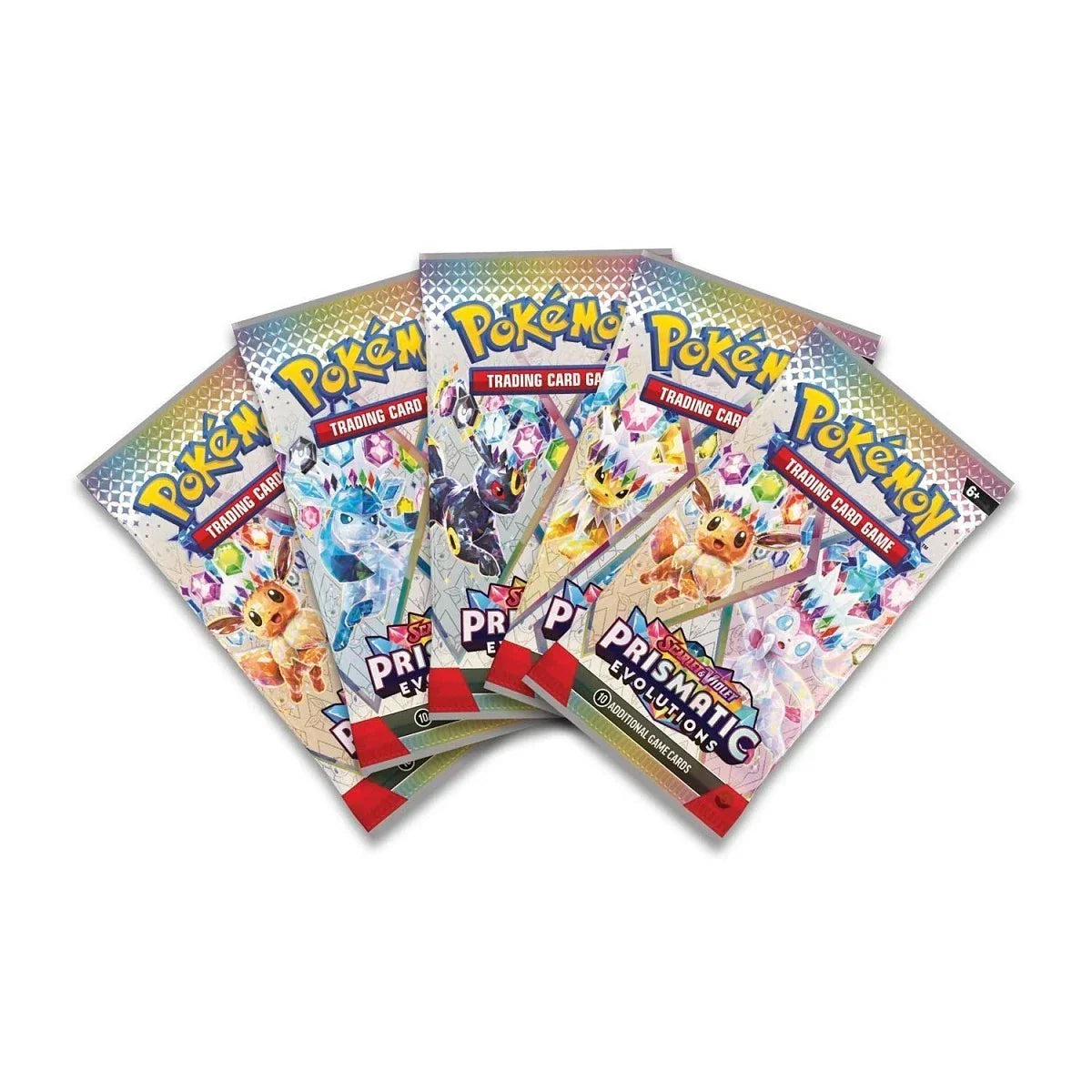 Pokémon TCG: Prismatic Evolutions Booster Packs (x4)