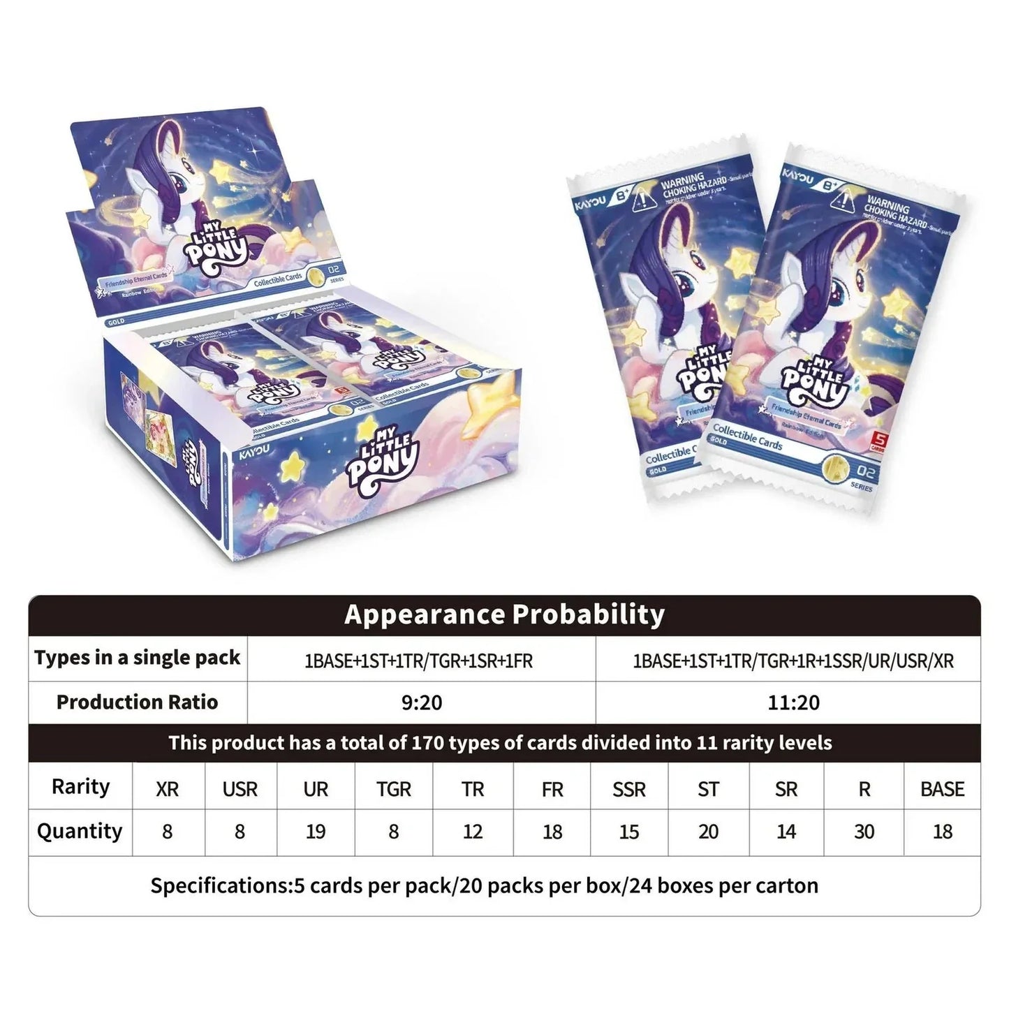 Kayou My Little Pony Friendship Eternal Box Rainbow Edition - image 3