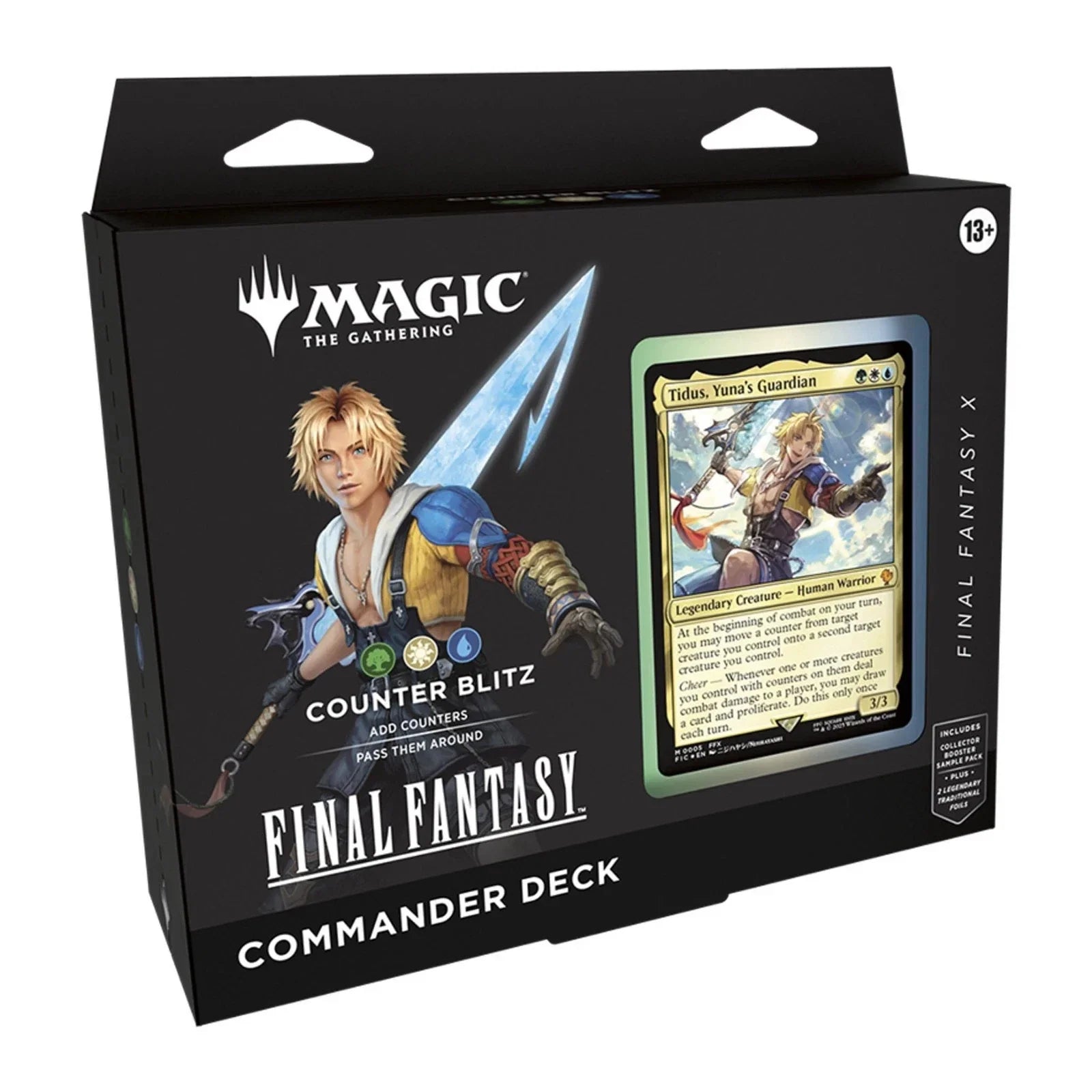 Magic: The Gathering Final Fantasy Counter Blitz Commander Deck Tidus