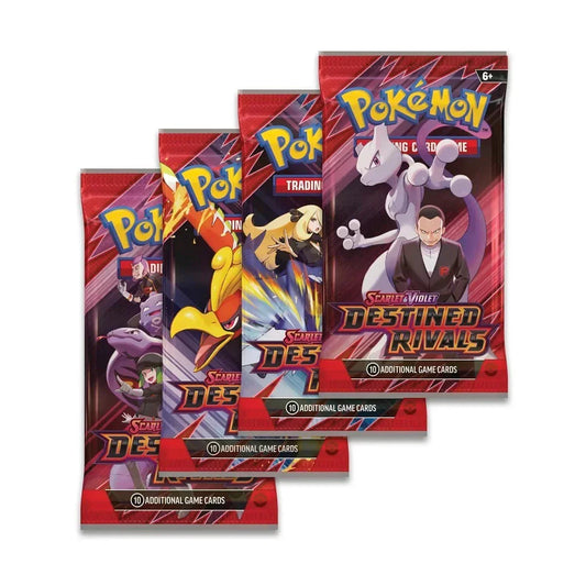 Pokémon TCG: Destined Rivals Booster Packs (x4)